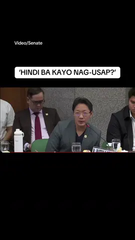 Curlee Discaya was cited in contempt after he said his wife Sarah Discaya was absent in today's Senate hearing due to an illness, contradicting his wife’s reason given in her excuse letter. “‘Yung misis ko po ay nagpadala po dito ng excuse letter po na hindi po siya makakarating dahil po sa mga valid reason… Bale may heart condition din po siya, nagpadala po siya ng letter dito hindi ko lang po nabasa ‘yung iba pang content,” Curlee said on Thursday. Blue Ribbon Committee Chair Ping Lacson read Sarah’s excuse letter, in which she explained that she had an important meeting with her employees. “Harap-harapan nagsinungaling ka, binabastos mo kami eh, niloloko mo kami… Iba ‘yung sinasabi mismo ng misis mo eh, hindi ba kayo nag-usap? Sana nag-usap muna kayong dalawa,” Senator Erwin Tulfo said. Curlee initially said that she was absent due to heart disease, which he later changed to diabetes. (Video/Senate) #philippinestar #SocialNewsPH  #senatehearing #floodcontrol #discaya 
