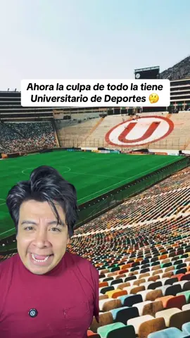 Ahora la culpa de todo lo que pasa en el fútbol peruano la tiene Universitario de Deportes. #universitariodedeportes #sportingcristal #alianzalima #ferrari #futbolperuano 