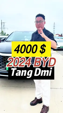 Only $4,000 and the 2024 BYD Tang DM-i can be yours#Chinautomobile #BYD tang#UsedCarexport #electriccar #newenergy 
