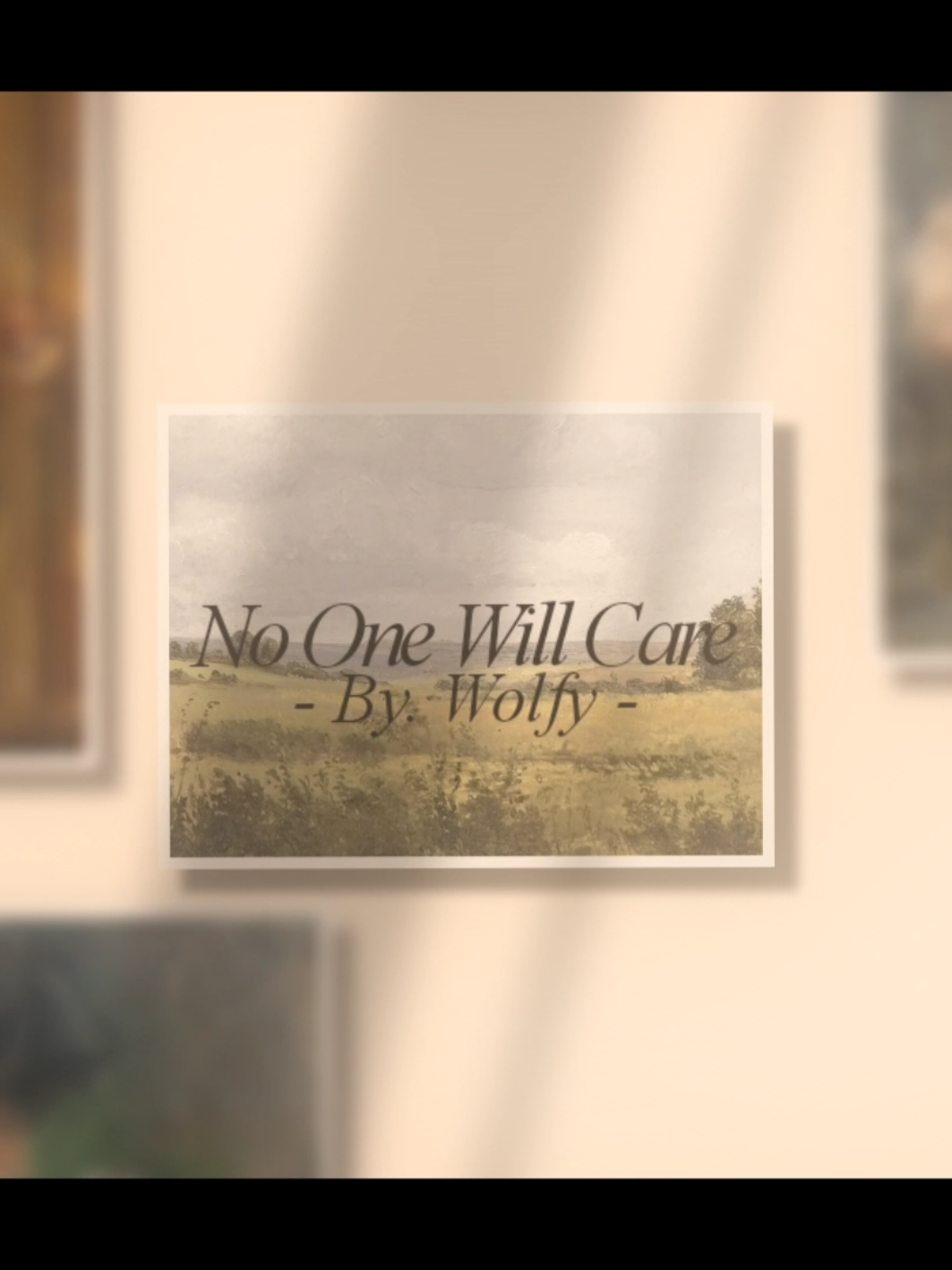Noonewillcare - wolfy (unofficial short animated MV) | STREAM THE FULL SONG ON YT/SPOTIFY!!!  • • 🎵 Song : @ic.wolfy  ▶️ YouTube : wolfytheordinaryboo • • #noonewillcare #animation #wolfy #musicvideo #kinetictypography 