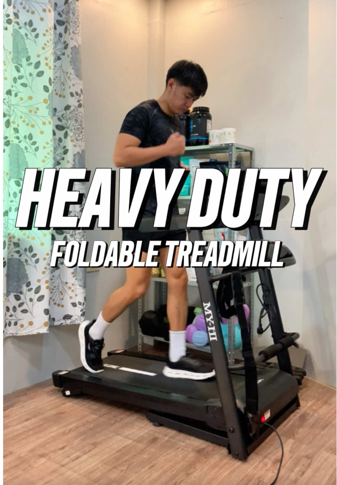 Pang heavy duty na treadmill yung hanap? Try mo tong foldable treadmill na nakuha ko dito sa tiktok shop #treadmill #treadmillworkout #foldabletreadmill #inclinetreadmill #homeexercise 