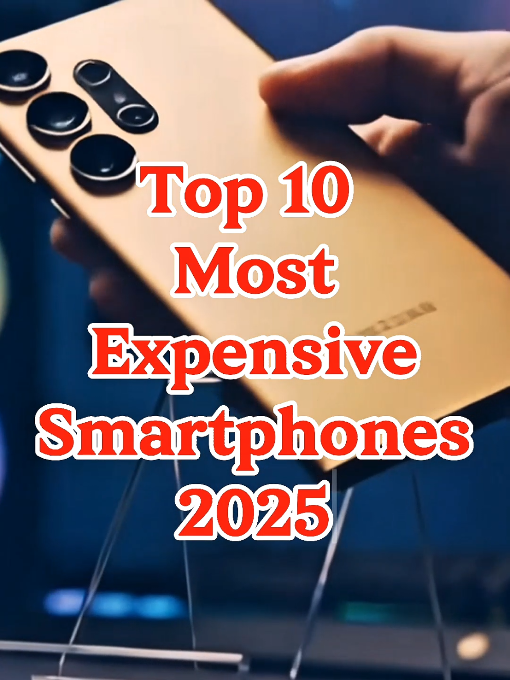 Top 10 Most Expensive Smartphones 2025. #Smartphones #top10list #expensivesmartphone #creatorsearchinsights #10millionviews 