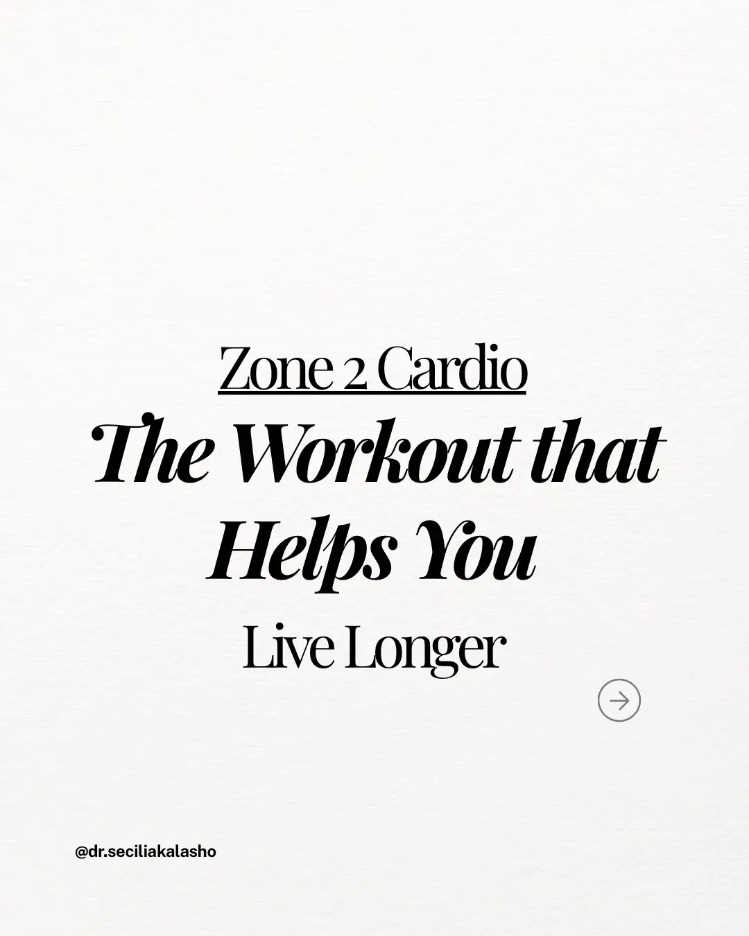Most workouts are too hard or too easy. 👉 Zone 2 is the just right workout for long-term health. If you can walk fast enough to feel your heart pumping, but still hold a convo, you’re in Zone 2. 💙 Aim for 150 minutes/week. ⌚ Apple Watch makes it super easy to track. #longevity #health #wellness  #cardio #zone2   
