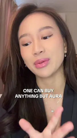 can't buy it, can't fake it. it's either there naturally or built through growth and character. #aura 🔗