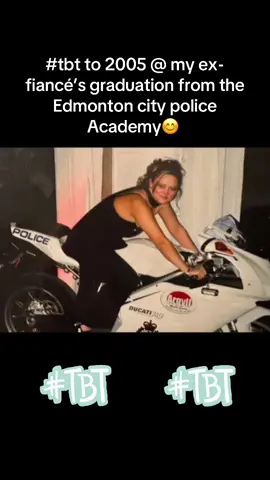#tbt Throwback to 2005 at my ex fiancé‘s graduation from the Edmonton city police Academy😊 #tbt #tbtiktok #throwback #throwbackthursday #badboys #genx #canada🇨🇦 #alberta #yeg 