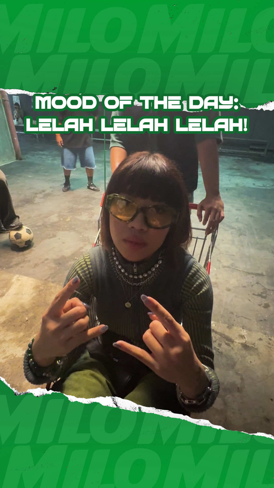 Capek boleh, nyerah jangan! 🚫 Ada #MILOPRO siap bikin lo Bounce Back Like a PRO! 💥 #BounceBackLikeAPro 