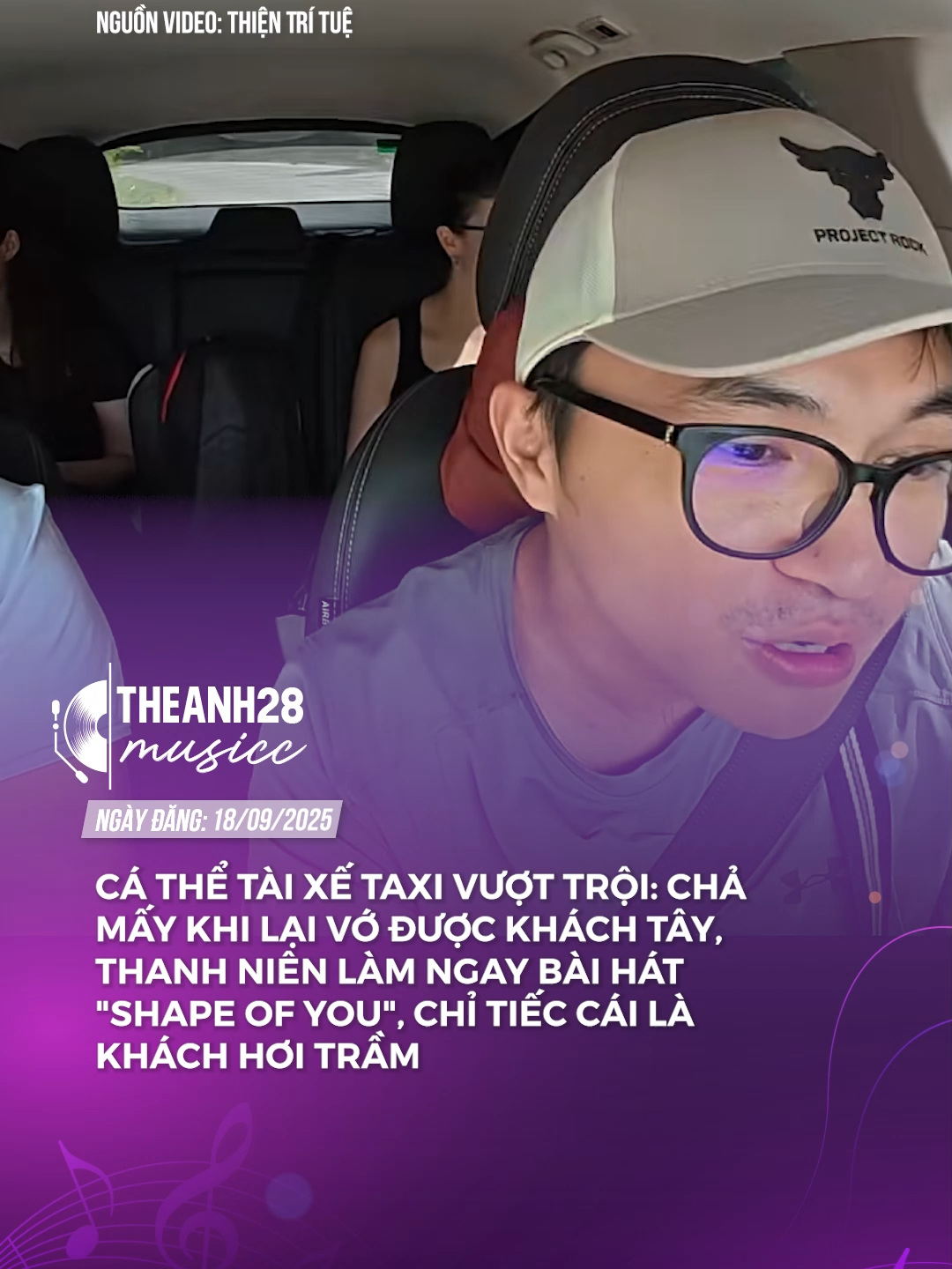 CÁ THỂ TÀI XẾ TAXI VƯỢT TRỘI #theanh28 #theanh28music #tiktokgiaitri #tiktoknews