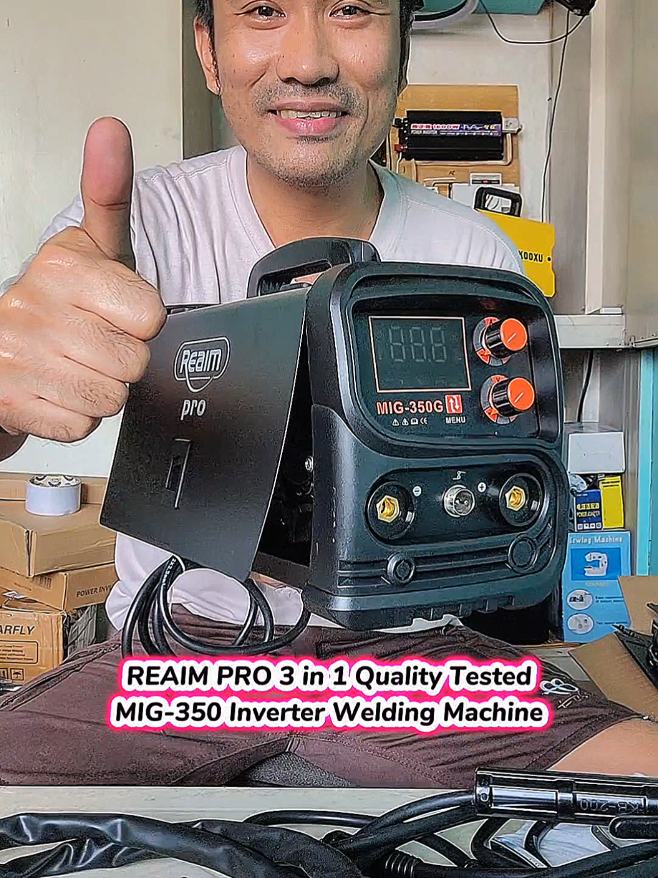 Mig-350 Inverter Welding Machine 3 in 1 Quality na Affordable Pa #foryoupage #inverter #welding #machine #tiktok 