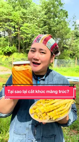 Măng trúc tại sao lại cắt khúc ? #nongsancaonguyenda #caonguyendafood #mangtruc #mangtrucchuacay 