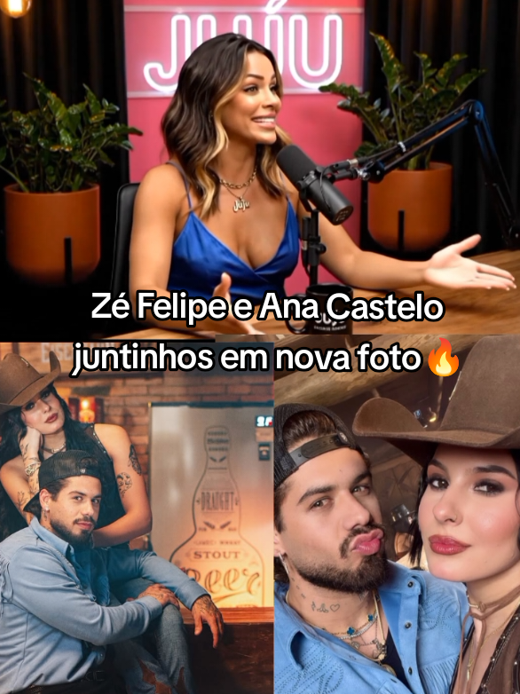 Zé Felipe e Ana Castelo juntos  #zefelipecantor  #boiadeira #virginiafonceca #polemica  #fyp 