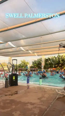 It’s great when I get the chance to get in the water and join in on a class. Ash does good strength classes #aquafit #aquafitnessinstructor #Fitness #water 