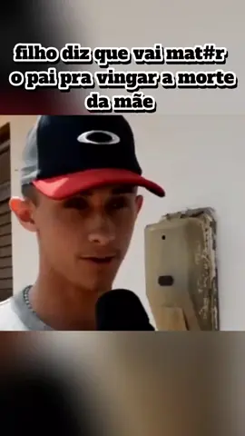 filho diz que vai matar o pai para vingar a morte da mãe #social #news #noticias #criminal #familia 