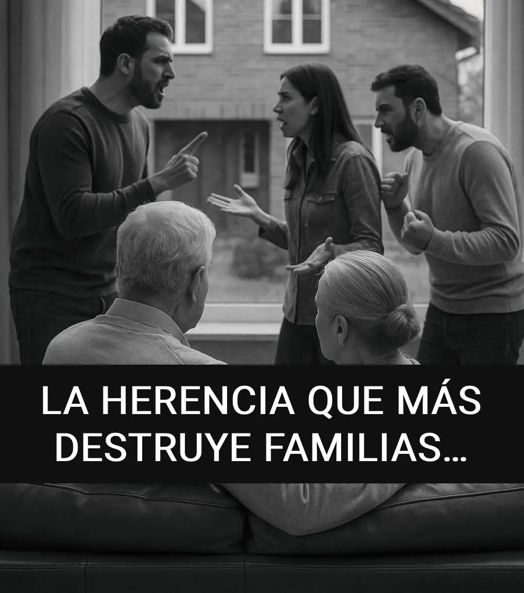 La herencia que más destruye familias… no son las deudas, es una casa. Hace unos días me atreví a preguntarle a mis padres: —“¿Qué quieren hacer con la casa? ¿La van a repartir entre los cinco hijos? ¿O prefieren venderla y comprarse algo más pequeño para ustedes?” Ellos se quedaron callados… y yo también me quedé pensando. ¿Por qué esa costumbre tan antigua de dejarles la casa a los hijos? Si a nosotros no nos costó esfuerzo, ni desvelos, ni lágrimas, ni sudor. Esa casa les costó a ellos, no a nosotros. La verdad es dura, pero real: Cuando los padres dejan una casa como herencia, muchas veces los hijos dejan de ser hermanos… y se convierten en enemigos capaces de pelear como fieras por algo que jamás construyeron. Padres, si de verdad nos aman, no nos dejen problemas. No carguen con esa tradición que destruye familias. Vendan, disfruten, viajen, conozcan la playa, rían, gasten lo que tanto les costó. Regálense la vida que se merecen. Porque el mejor legado que nos pueden dejar… no es una casa, es el ejemplo de haber vivido felices hasta el final.