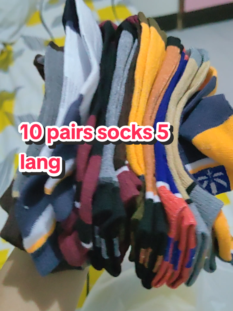 10 pairs 5 lang #medyas #socks #10pairsofsocks #tiktokrecomendations #tiktokfinds 