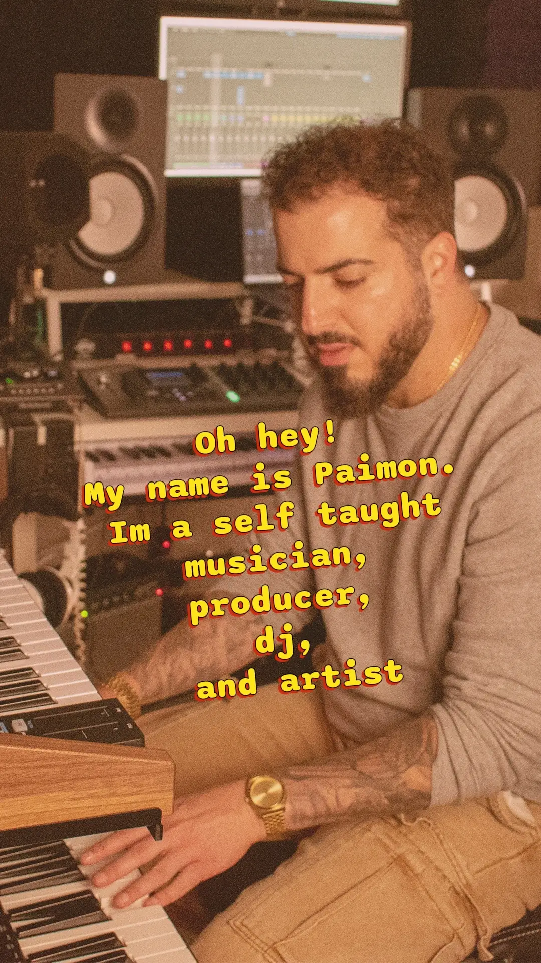 I would say my sound is rooted in analog warmth and storytelling. My productions blend live instrumentation with vintage synthesizers, layered vocals, and grooves that transport listeners into richly imagined emotional worlds. I’m trying to get you to feel the things I love about music in every element of my songs. If you like what you hear, check out some of my music. On all platforms, search “Paimon Alipour” 