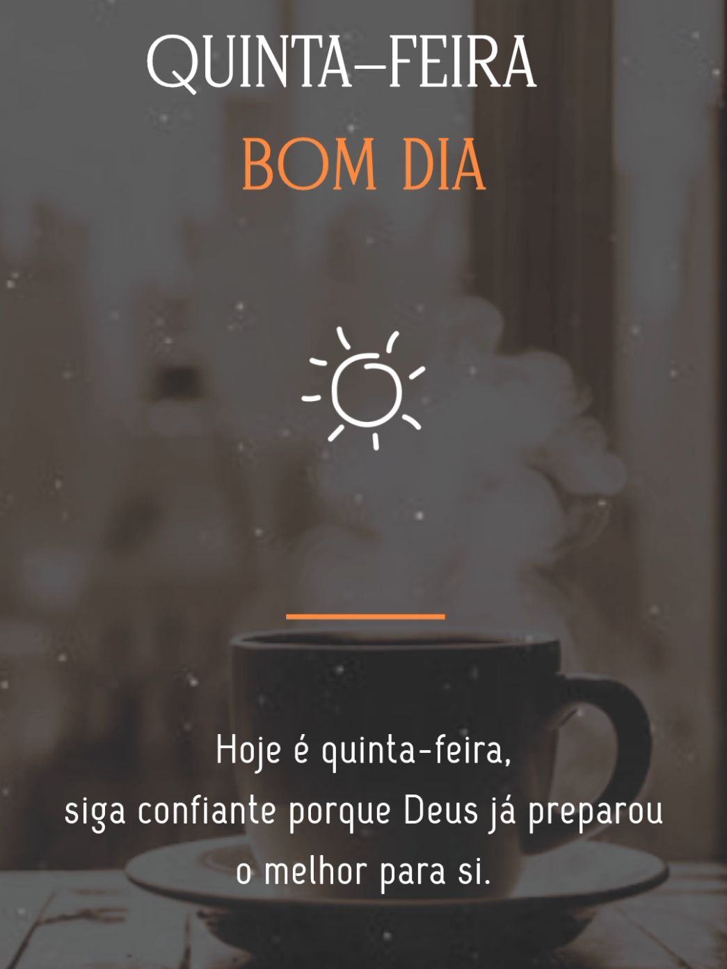 #quintafeira #bomdiahojestatus #creatorsearchinsights #motivational #bomdia 