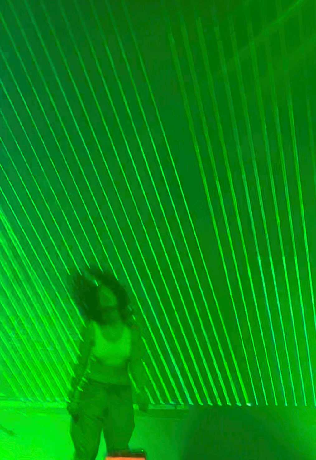 THAT GREEN LIGHT I WANT IT @Lorde #lorde #ultrasoundtour #ultrasoundlorde #moodycenter 