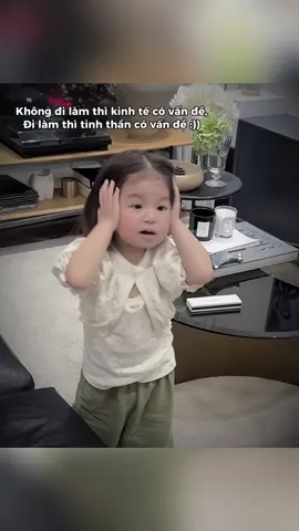 Không đi làm thì kinh tế có vấn đề. Mà đi làm thì tinh thần có vấn đề 😇😇#dilamcogivui #kinhte #chillwithtiktok #genz #xuhuong #CapCut 