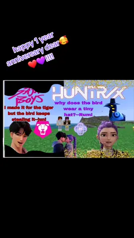 @EinTheWolf happy 1 year anniversary dear🥰❤💜