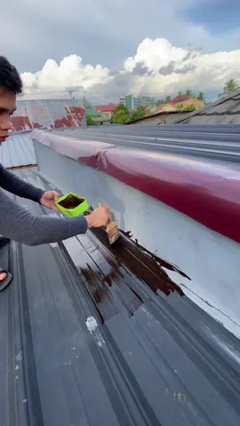 aspal cair anti rembes dan bocor #aspalcair #aspalcairantibocor #aspalcairserbaguna #antibocor 