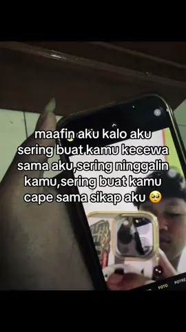 kalo cape bilang yaa aku ngga maksain kamu buat sama aku terus koo #maaf #fyp #fyp #sad #kecewa 