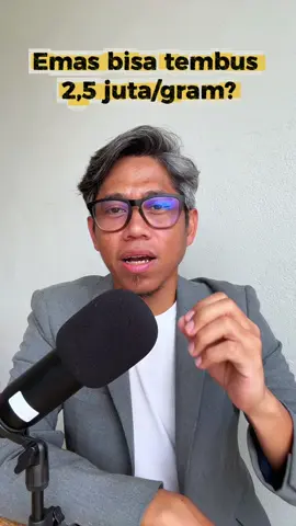 Prediksi emas akhir 2025: potensi 2,5 juta/gram. Mulai nabung emas sekarang #PublicGoldIndonesia #EdukasiEmas #investasiemas #indonesia🇮🇩 #pgg100network 