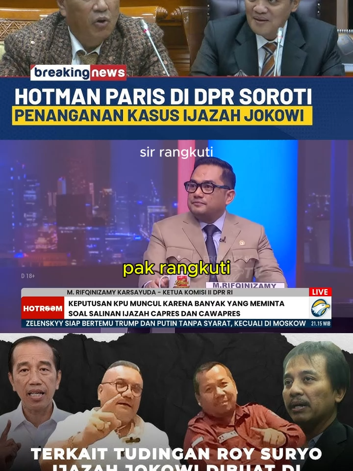 HOtman paris mengritik pemangat roy cs#fyppppppppppppppppppppppp #semuaorang #beritaterkini #beritatiktok #trendingtiktok #beritaterupdate #trending #fouryoupagee #ijazahpalsu #viral #fyp