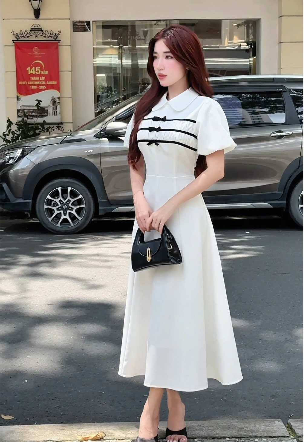 Coá xinh quá hông dạ mấy bà 🥰🥰 #hongle #cocomay #damxinhthietke #damtieuthu #fypシ 