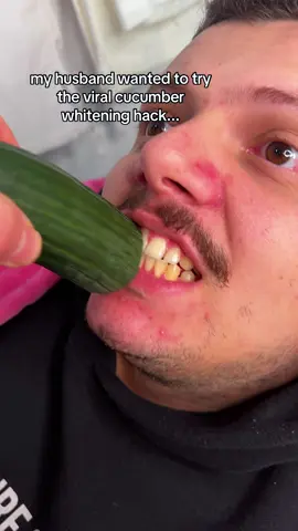 What was the cucumber for? 😳 #hehe #ad #LifeHack