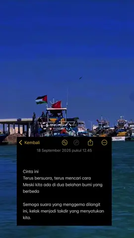 Tak akan kami biarkan kalian sendiri #padahariini 