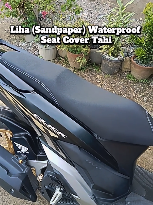 sobrang mura lang nito pero maganda mga bossing. #seatcover #hondaclick #seatcoverlihatype #fyp #motoraccessories 