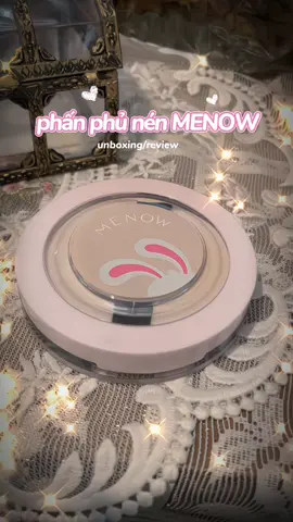 Phấn phủ Menow che phủ tự nhiên - kiềm dầu tốt cho lớp nền khô thoáng ce mình ơi 🎀                                                                    #viral #phanphu #phannen #menow #trending 