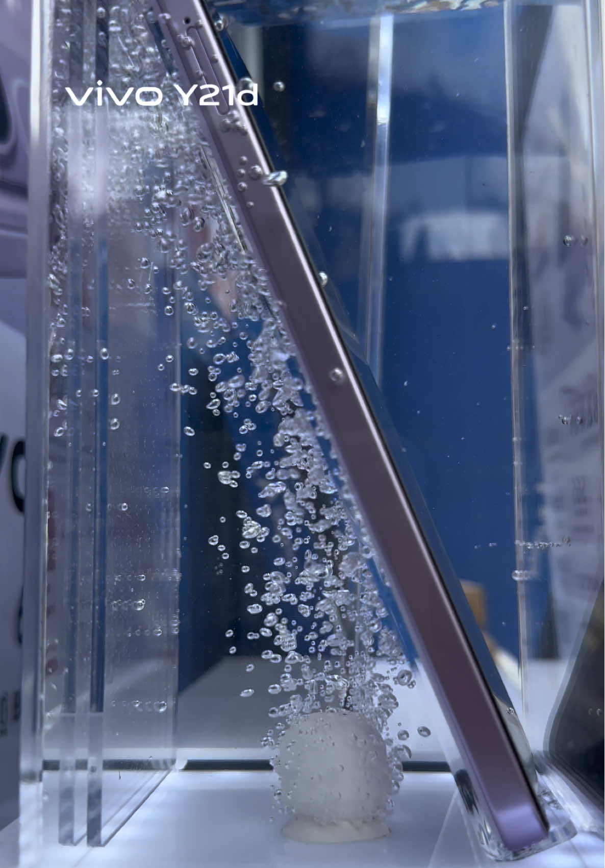 vivo Y21d water rejected. Testing 💜#creatorsearchinsights #y21d #vivoy21d 