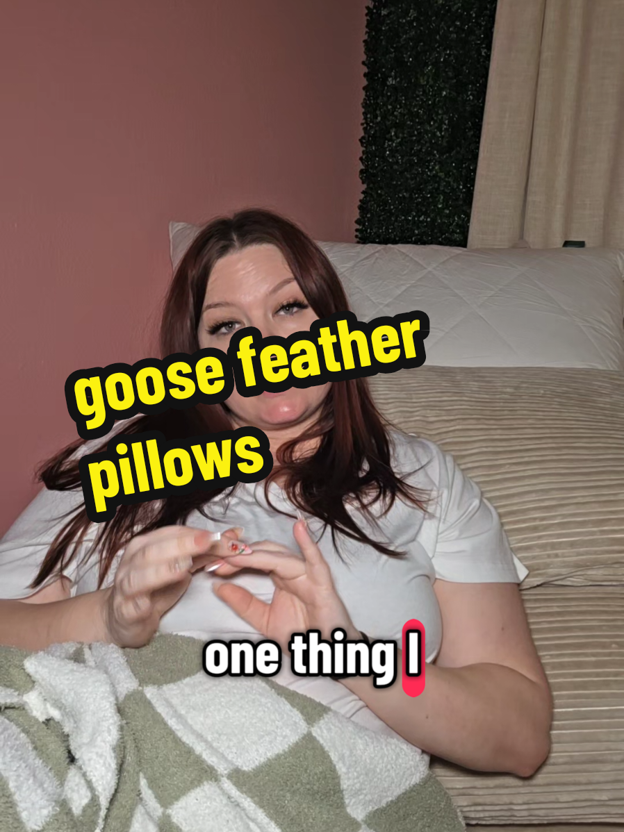 ain't nothing like these goose feather pillows @Three Geese bedding