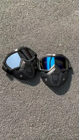 Goggles Mask for Motorcycle Helmet Removable Head-mounted Open Full Half Face Riding Protective Gear Windproof#MotorcyclePH #MotorcycleParts #motorcycle #PHMotoParts 