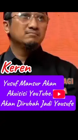 Yusuf Mansur Adalah Pelawak Paling Kocak Se KONOHA RAYA. Akan Akuisisi YouTube,Dan akan Dirubah jadi Yousufe#yusufmansur #sedekah #virall #paytren #fyppppppppppppppppppppppp 