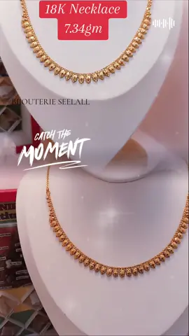 Simplicity is Beauty❤️❤️ 18k Necklace 7.34gm Grab yours to pamper yourself 😊 Inbox or Watsapp us on 58206618 for more info. #Bijouterie_Seelall #18K_Gold #Affordable_Quality_Work #Riviere_Du_Rempart 