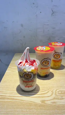 New produk #momoyo #fyp #milktea #eggwaffle #jumboicecream 