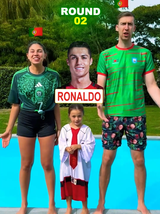 Name The Country or Swim 💦🥶 Celine Dept VS Michael 👑🔥 #foryoupageシ #celinedept #football #foryou #cristianoronaldo
