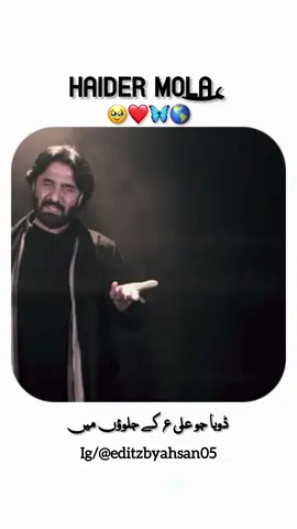 HAIDER MAULA😭❤️💐 #shia #nadeemsarwar #haidermaula #foryou #foryoupage 