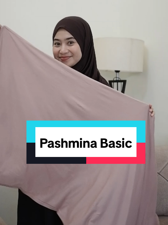 Pashmina basic dr elhasna hijab dengan harga terjangkau #elhasnahijabindonesia #pashminakaos #pashminakaosrayon #pashminarayon #fyp 