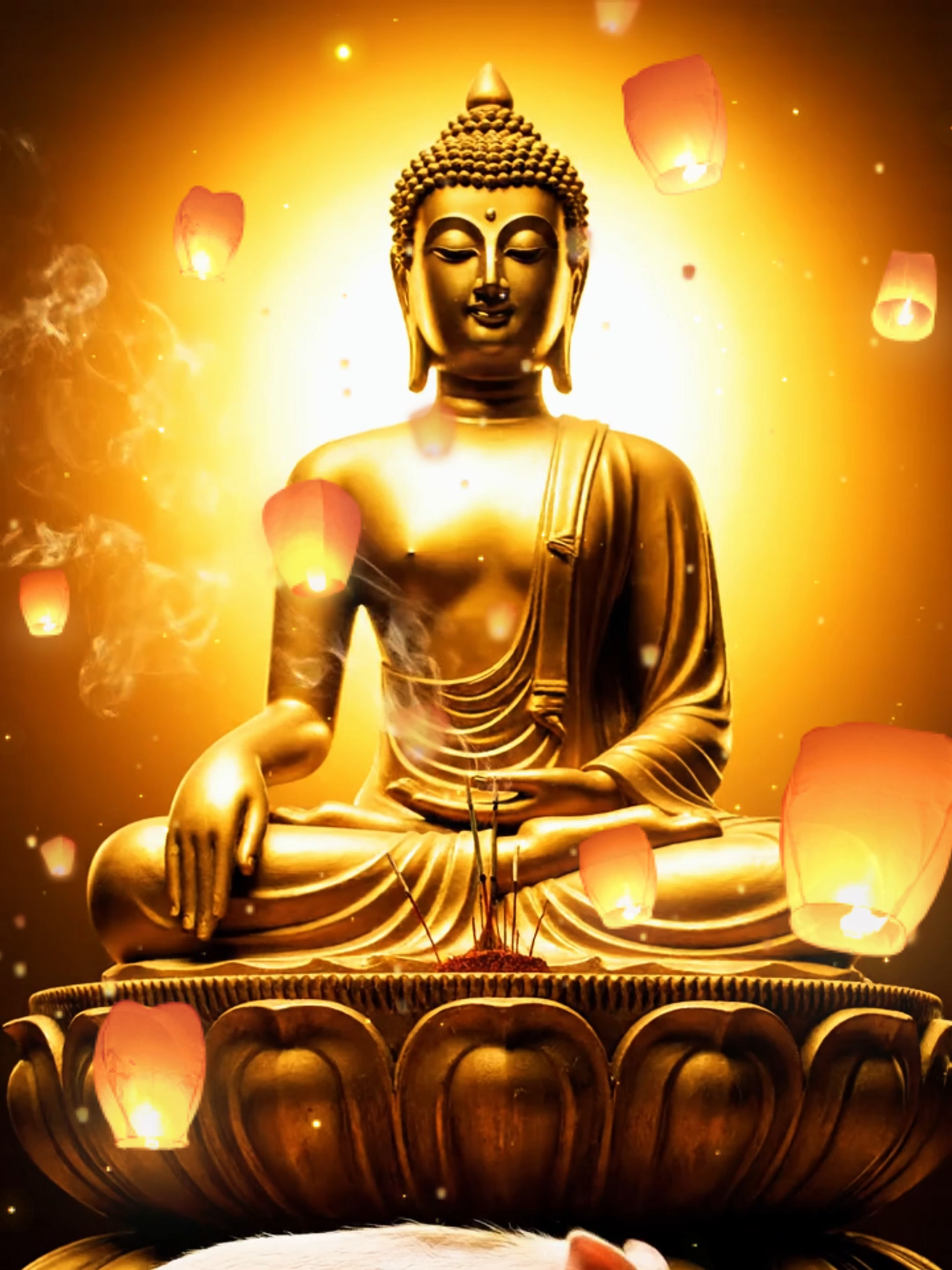 Đức Phật mỉm cười dạy rằng: Khi tâm đã được khai mở, hình tướng cũng sẽ đổi thay. Ai cũng có thể trở về với bản chất sáng trong vốn có của mình. #phatphapvobien #bodetam6868 #phatphapnhiemmau #phattrongtam #thinhhanhxuhuong