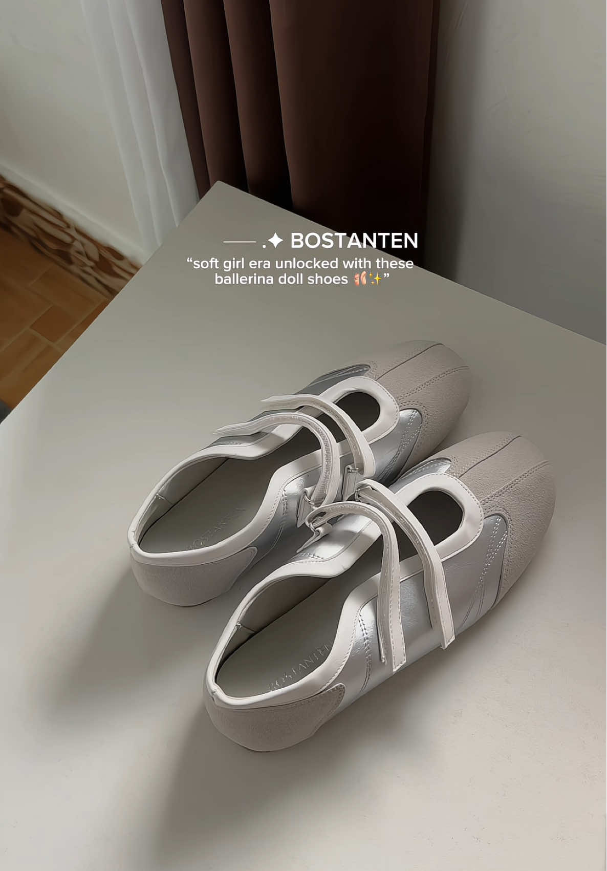 soft girl era unlocked 🩰🎀 #ballerinashoes #shoes #dollshoes #bostantenshoes #flatshoesforwomen 