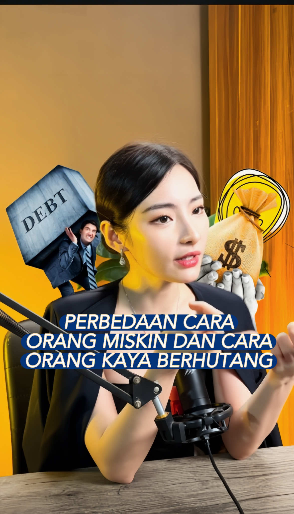 ADA YANG NGUTANG MAKIN MISKIN , ADA YANG NGUTANG MAKIN KAYA. ✅. yang bedain? isi otaknya (mindset) dan nyalinya 😘. 💸 Bedanya orang miskin & orang kaya saat berhutang: Orang miskin berhutang 👉 buat konsumsi (gaya hidup, barang habis pakai). Orang kaya berhutang 👉 buat aset & investasi yang hasilnya bisa bayar hutang itu sendiri. Makanya, hutang bisa jadi jebakan, bisa juga jadi jalan cepat menuju kaya — tergantung dipakainya buat apa. 🔥 Di video selanjutnya kita bakal bongkar: gimana caranya orang kaya bisa berhutang miliaran tapi tetep nggak pernah jatuh miskin. Stay tuned! ##MindsetOrangKaya #CaraOrangKaya #HutangProduktif #BelajarFinansial #financialmindset 