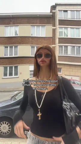 Jcapte pas se qu’il y’a de provocant #prt #OOTD #tenue #renvoie 