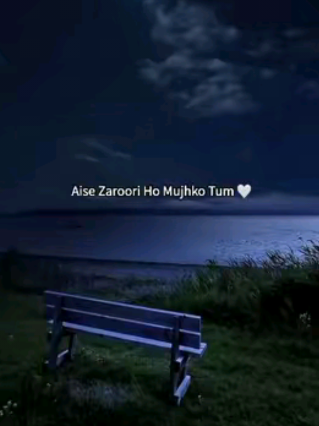 Part | 1 Aise Zaroori Ho Mujhko Tum 🥹🖤 . . #foryou #foryoupagе #lyrics_songs #viralthis  #sadsong 