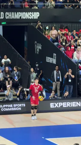 YUKI ISHIKAWA🇯🇵🔥🏐  Saw it live and not just stalking your highlight reels anymore!! 🥹🫶 #ryujinnippon #yukiishikawa #fyp #volleyball #mwch2025 