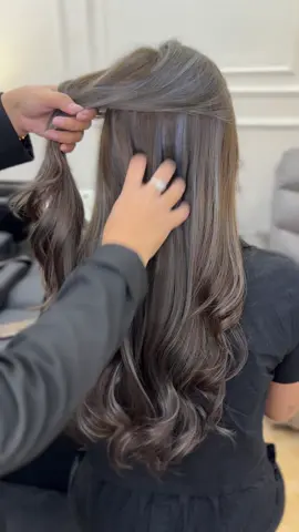 Ash dark blue grey ✨ #salonmalangrecomended #salonmalang #salonmalanghits #salonmalangraya #salonmalangbagus 