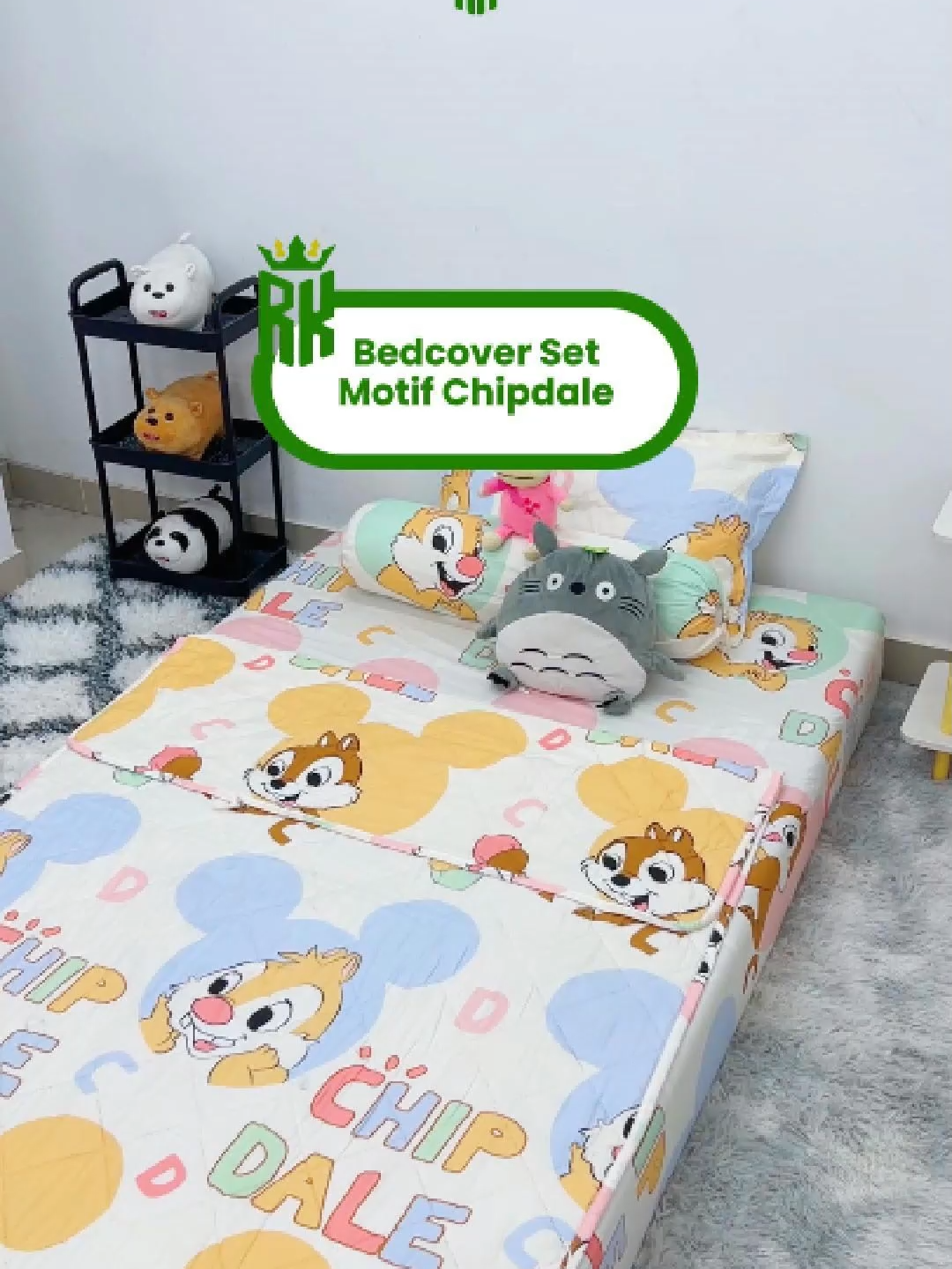 motif chipdale yang gemes & lucu bangettt!🥰 #bedcover #bedcoverset #bedcovermurah #bedcoveraesthetic #bedcoversetmurah #rekomendasibedcover #rajakarpetindonesia #foruyou #fypシ゚