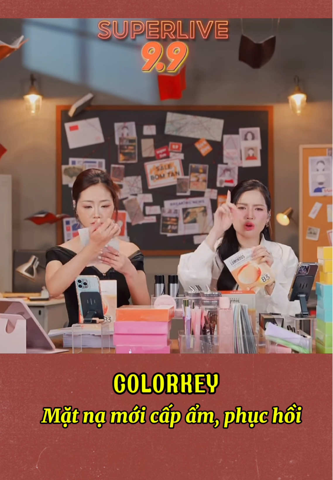 Mặt nạ mới nhà Colorkey, cấp ẩm và phục hồi sieu ok nha mấy bà 🫵🫵🫵 #chanhfchalinh #halinhofficial #matna #colorkey #banmoi 